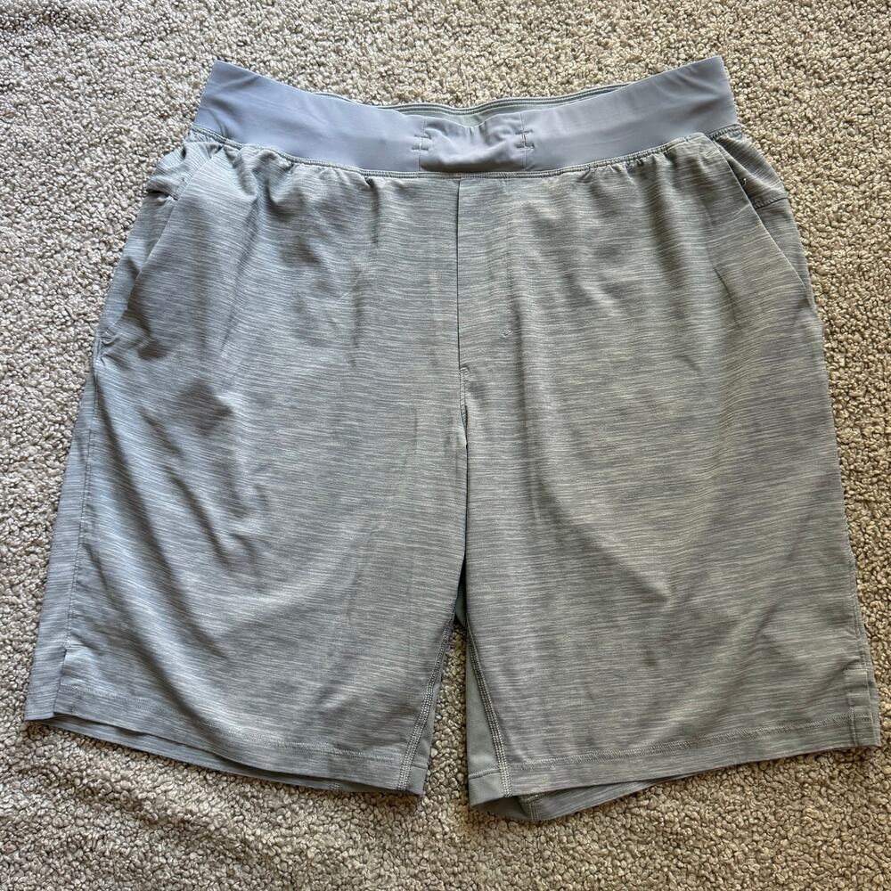 Lululemon Men's Zeroed In Linerless 9" Short Heathered Gray Sz L Large
